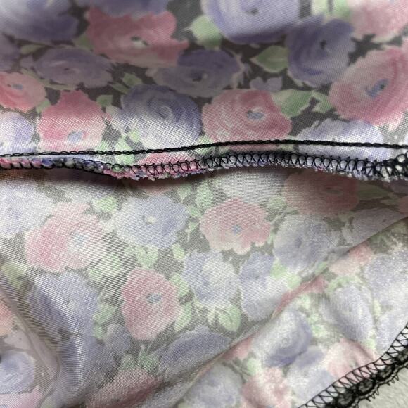 Pollinaise Satin Chemise Nightgown Womens S Floral Satin Lace Cottagecore Sexy - Picture 4 of 7